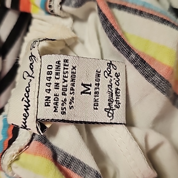 Pre-Owned American Rag Cie Multicolored Striped Maxi, Size M - Picture 3 of 4